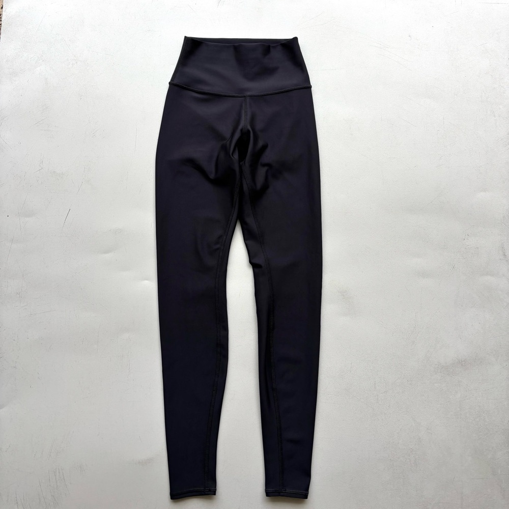 Alo high waist airlift leggings anthracite XS 27 inseam full length dark grey - Picture 5 of 8